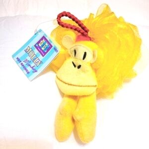 Razz Razzables Kids Molly Monkey Plush Net Bath Sponge‎ Baby Bath Time